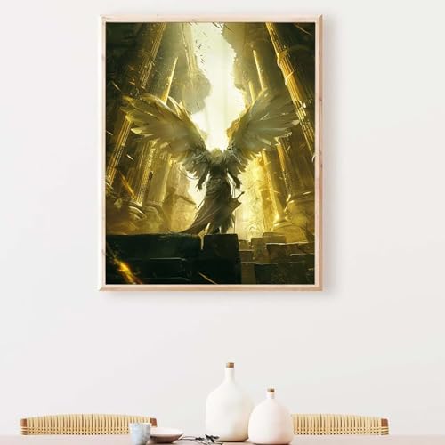 Diamond Painting Erwachsene Flügel Diamond Painting Zubehör Gelb, DIY Runden Steine Mosaikherstellung Basteln Erwachsene Anfänger Set für Heim Schlafzimmer Wohnzimmer, Geschenke 100x135CM PJY9 3-V Diamond Painting Erwachsene Flügel Diamond Painting Zubehör Gelb, DIY Runden Steine Mosaikherstellung Basteln Erwachsene Anfänger Set für Heim Schlafzimmer Wohnzimmer, Geschenke 100x135CM PJY9 3-V von YEYUMEOZ