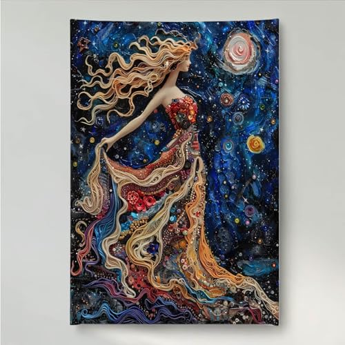 Diamond Painting Erwachsene Frau 5D DIY Diamant Painting Bilder für Kinder Anfänger, Runde Full Drill Blume, Mosaikherstellung Bastelset für Haus Wanddekoration Geschenke 30 x 40 cm PjY703 U-7 von YEYUMEOZ
