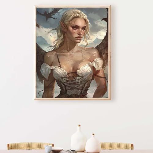 Diamond Painting Erwachsene Frau Diamond Painting Zubehör Engel, DIY Runden Steine Mosaikherstellung Basteln Erwachsene Anfänger Set für Heim Schlafzimmer Deko Wohnzimmer, Geschenke 100x135cm PJY9 1-R Diamond Painting Erwachsene Frau Diamond Painting Zubehör Engel, DIY Runden Steine Mosaikherstellung Basteln Erwachsene Anfänger Set für Heim Schlafzimmer Deko Wohnzimmer, Geschenke 100x135cm PJY9 1-R von YEYUMEOZ
