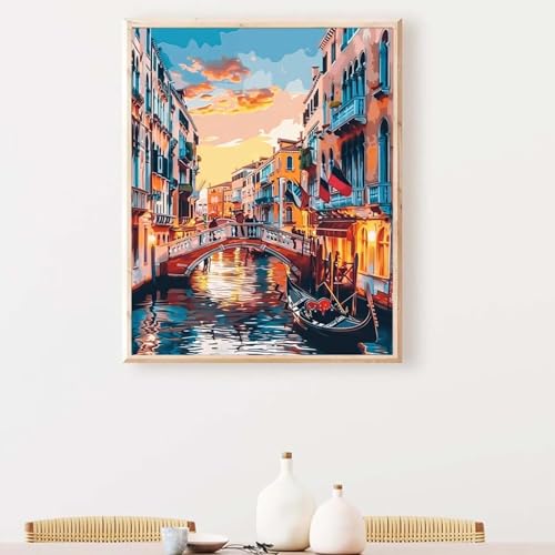 Diamond Painting Erwachsene Haus Diamond Painting Zubehör Gelb, DIY Runden Steine Mosaikherstellung Basteln Erwachsene Anfänger Set für Heim Schlafzimmer Deko Wohnzimmer, Geschenke 60x80CM PJY9 T-W von YEYUMEOZ