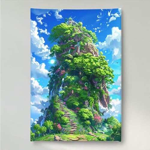 Diamond Painting Erwachsene Himmel 5D DIY Diamant Painting Bilder für Kinder Anfänger, Runde Full Drill Berg, Mosaikherstellung Bastelset für Haus Wanddekoration Geschenke 70x95cm PjY6813 U-S Diamond Painting Erwachsene Himmel 5D DIY Diamant Painting Bilder für Kinder Anfänger, Runde Full Drill Berg, Mosaikherstellung Bastelset für Haus Wanddekoration Geschenke 70x95cm PjY6813 U-S von YEYUMEOZ