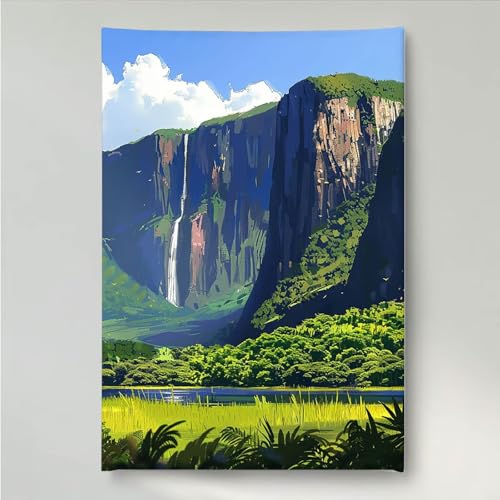 Diamond Painting Erwachsene Himmel 5D DIY Diamant Painting Bilder für Kinder Anfänger, Runde Full Drill Landschaft, Mosaikherstellung Bastelset für Haus Wanddekoration Geschenke 40 x 50 cm PjY4437 W-Z von YEYUMEOZ