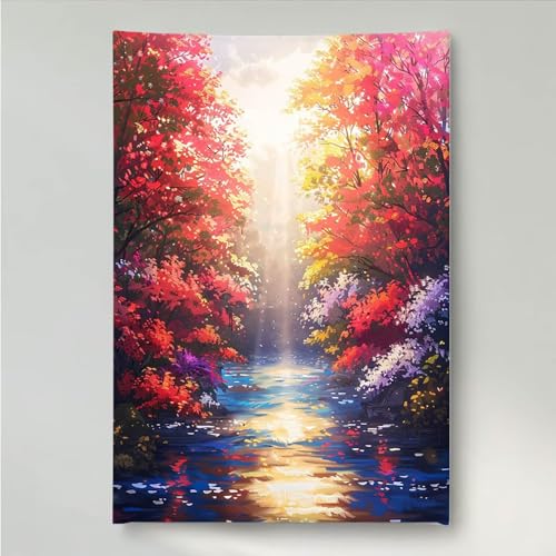 Diamond Painting Erwachsene Landschaft 5D DIY Diamant Painting Bilder für Kinder Anfänger, Runde Full Drill Blume, Mosaikherstellung Bastelset für Haus Wanddekoration Geschenke 50 x 65 cm PjY6695 9-P Diamond Painting Erwachsene Landschaft 5D DIY Diamant Painting Bilder für Kinder Anfänger, Runde Full Drill Blume, Mosaikherstellung Bastelset für Haus Wanddekoration Geschenke 50 x 65 cm PjY6695 9-P von YEYUMEOZ