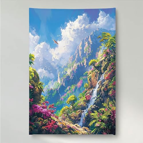 Diamond Painting Erwachsene Landschaft 5D DIY Diamant Painting Bilder für Kinder Anfänger, Runde Full Drill Blume, Mosaikherstellung Bastelset für Haus Wanddekoration Geschenke 70x95cm PjY4373 Y-8 Diamond Painting Erwachsene Landschaft 5D DIY Diamant Painting Bilder für Kinder Anfänger, Runde Full Drill Blume, Mosaikherstellung Bastelset für Haus Wanddekoration Geschenke 70x95cm PjY4373 Y-8 von YEYUMEOZ