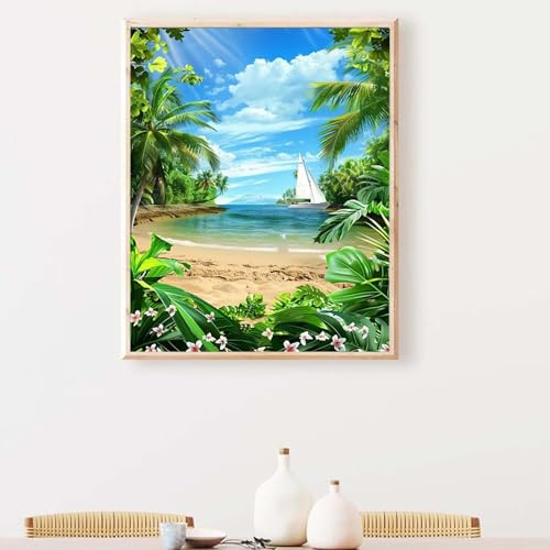 Diamond Painting Erwachsene Landschaft Diamond Painting Zubehör Ozean, DIY Runden Steine Mosaikherstellung Basteln Erwachsene Anfänger Set für Schlafzimmer Wohnzimmer, Geschenke 100x135CM PJY9 T-3 Diamond Painting Erwachsene Landschaft Diamond Painting Zubehör Ozean, DIY Runden Steine Mosaikherstellung Basteln Erwachsene Anfänger Set für Schlafzimmer Wohnzimmer, Geschenke 100x135CM PJY9 T-3 von YEYUMEOZ