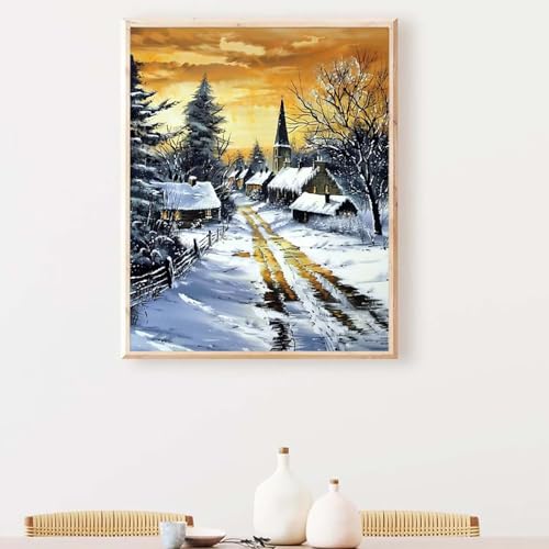 Diamond Painting Erwachsene Sonnenuntergang Diamond Painting Zubehör Ozean, Runden Steine Mosaikherstellung Basteln Erwachsene Anfänger Set für Schlafzimmer Wohnzimmer, Geschenke 80x100 cm PJY9 B-U von YEYUMEOZ