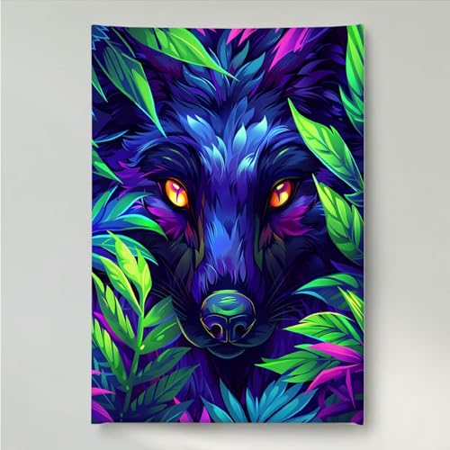Diamond Painting Erwachsene Tier 5D DIY Diamant Painting Bilder für Kinder Anfänger, Runde Full Drill BläTter, Mosaikherstellung Bastelset für Haus Wanddekoration Geschenke 80x100cm PjY1227 Z-J Diamond Painting Erwachsene Tier 5D DIY Diamant Painting Bilder für Kinder Anfänger, Runde Full Drill BläTter, Mosaikherstellung Bastelset für Haus Wanddekoration Geschenke 80x100cm PjY1227 Z-J von YEYUMEOZ