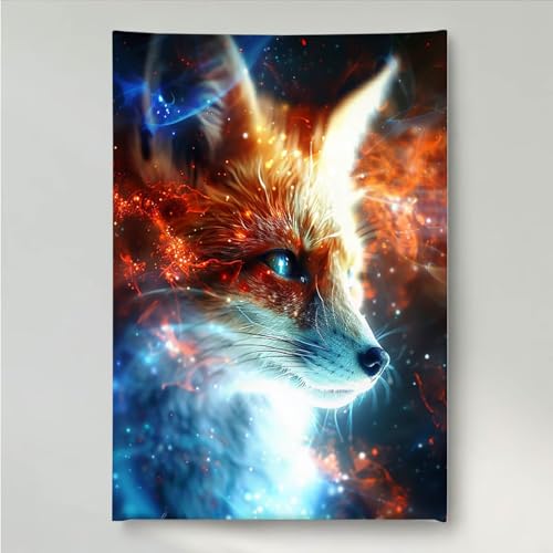 Diamond Painting Erwachsene Tier 5D DIY Diamant Painting Bilder für Kinder Anfänger, Runde Full Drill Fuchs, Mosaikherstellung Bastelset für Haus Wanddekoration Geschenke 60 x 80 cm PjY6477 X-9 Diamond Painting Erwachsene Tier 5D DIY Diamant Painting Bilder für Kinder Anfänger, Runde Full Drill Fuchs, Mosaikherstellung Bastelset für Haus Wanddekoration Geschenke 60 x 80 cm PjY6477 X-9 von YEYUMEOZ