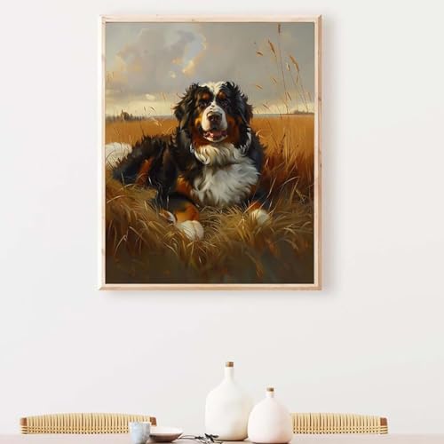 Diamond Painting Erwachsene Tier Diamond Painting Zubehör Fuchs, DIY Runden Steine Mosaikherstellung Basteln Erwachsene Anfänger Set für Heim Schlafzimmer Deko Wohnzimmer, Geschenke 40x50CM PJY3 T-1 von YEYUMEOZ