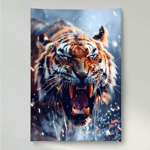 Diamond Painting Erwachsene Tiger 5D DIY Diamant Painting Bilder für Kinder Anfänger, Runde Full Drill Tier, Mosaikherstellung Bastelset für Haus Wanddekoration Geschenke 30 x 40 cm PjY6535 3-2 Diamond Painting Erwachsene Tiger 5D DIY Diamant Painting Bilder für Kinder Anfänger, Runde Full Drill Tier, Mosaikherstellung Bastelset für Haus Wanddekoration Geschenke 30 x 40 cm PjY6535 3-2 von YEYUMEOZ