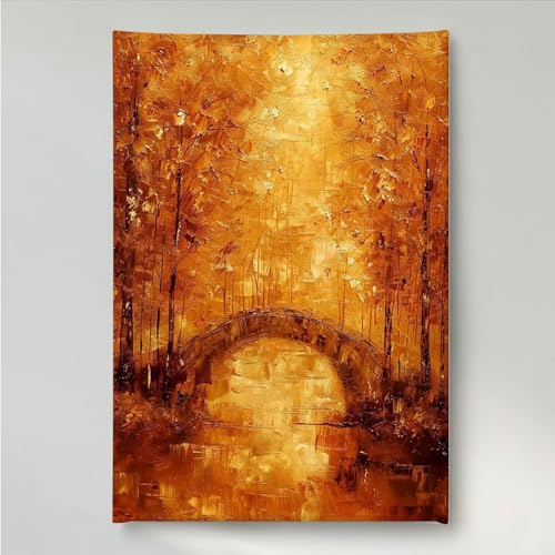 Diamond Painting Erwachsene Wald 5D DIY Diamant Painting Bilder für Kinder Anfänger, Runde Full Drill BrüCke, Mosaikherstellung Bastelset für Haus Wanddekoration Geschenke 50x65cm PjY1285 H-7 Diamond Painting Erwachsene Wald 5D DIY Diamant Painting Bilder für Kinder Anfänger, Runde Full Drill BrüCke, Mosaikherstellung Bastelset für Haus Wanddekoration Geschenke 50x65cm PjY1285 H-7 von YEYUMEOZ