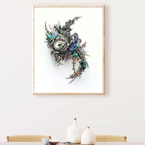 Flügel Diamond Painting, Diamond Painting Erwachsene Schwarz Diamant Malerei DIY Runden Steine Kristall Kunst Bastelnset Erwachsene Anfänger Set, zur Zimmer Wanddeko, Geschenke 70x95cm PJY9 C-L Flügel Diamond Painting, Diamond Painting Erwachsene Schwarz Diamant Malerei DIY Runden Steine Kristall Kunst Bastelnset Erwachsene Anfänger Set, zur Zimmer Wanddeko, Geschenke 70x95cm PJY9 C-L von YEYUMEOZ