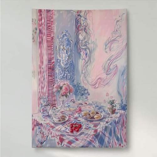 YEYUMEOZ Diamond Painting Abstrakt Esstisch Diamant Painting Bilder Kit für Kinder Erwachsene, DIY Crystal Strass Stickerei Diamant Malerei Kit, Home Büro Wall Dekoration Wanddeko 30x40cm PjY1392 T-P YEYUMEOZ Diamond Painting Abstrakt Esstisch Diamant Painting Bilder Kit für Kinder Erwachsene, DIY Crystal Strass Stickerei Diamant Malerei Kit, Home Büro Wall Dekoration Wanddeko 30x40cm PjY1392 T-P von YEYUMEOZ