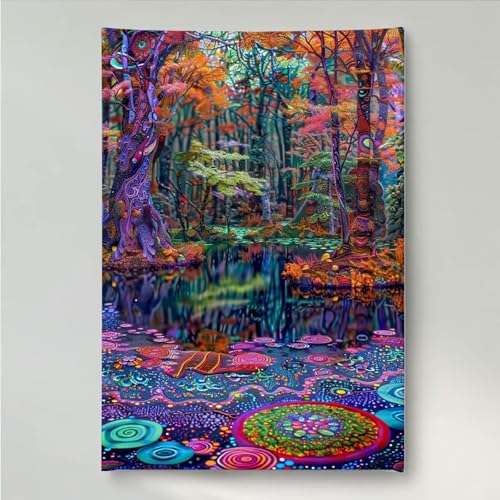YEYUMEOZ Diamond Painting Abstrakt Wald Diamant Painting Bilder Kit für Kinder Erwachsene, DIY Crystal Strass Stickerei Diamant Malerei Kit, Home Büro Wall Dekoration Wanddeko 30 x 40 cm PjY6608 R-E YEYUMEOZ Diamond Painting Abstrakt Wald Diamant Painting Bilder Kit für Kinder Erwachsene, DIY Crystal Strass Stickerei Diamant Malerei Kit, Home Büro Wall Dekoration Wanddeko 30 x 40 cm PjY6608 R-E von YEYUMEOZ