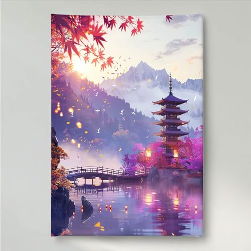 YEYUMEOZ Diamond Painting Architektur Berg Diamant Painting Bilder Kit für Kinder Erwachsene, DIY Crystal Strass Stickerei Diamant Malerei Kit, Home Büro Wall Dekoration Wanddeko 80x100cm PjY1092 7-8 YEYUMEOZ Diamond Painting Architektur Berg Diamant Painting Bilder Kit für Kinder Erwachsene, DIY Crystal Strass Stickerei Diamant Malerei Kit, Home Büro Wall Dekoration Wanddeko 80x100cm PjY1092 7-8 von YEYUMEOZ