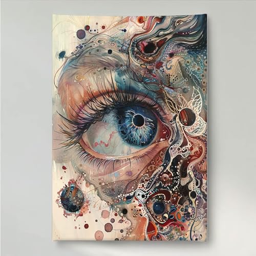 YEYUMEOZ Diamond Painting Auge Abstrakt Diamant Painting Bilder Kit für Kinder Erwachsene, DIY Crystal Strass Stickerei Diamant Malerei Kit, Home Büro Wall Dekoration Wanddeko 40x50cm PjY1320 3-3 YEYUMEOZ Diamond Painting Auge Abstrakt Diamant Painting Bilder Kit für Kinder Erwachsene, DIY Crystal Strass Stickerei Diamant Malerei Kit, Home Büro Wall Dekoration Wanddeko 40x50cm PjY1320 3-3 von YEYUMEOZ