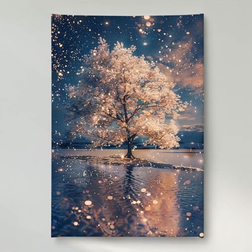 YEYUMEOZ Diamond Painting Baum Himmel Diamant Painting Bilder Kit für Kinder Erwachsene, DIY Crystal Strass Stickerei Diamant Malerei Kit, Home Büro Wall Dekoration Wanddeko 60x80cm PjY6422 4-8 YEYUMEOZ Diamond Painting Baum Himmel Diamant Painting Bilder Kit für Kinder Erwachsene, DIY Crystal Strass Stickerei Diamant Malerei Kit, Home Büro Wall Dekoration Wanddeko 60x80cm PjY6422 4-8 von YEYUMEOZ