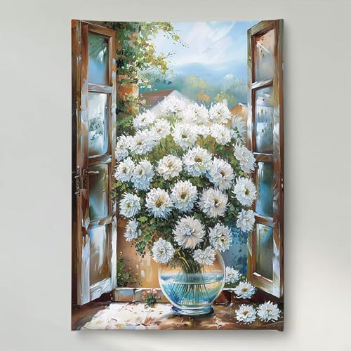 YEYUMEOZ Diamond Painting Blume Blumen Diamant Painting Bilder Kit für Kinder Erwachsene, DIY Crystal Strass Stickerei Diamant Malerei Kit, Home Büro Wall Dekoration Wanddeko 60 x 80 cm PjY6294 F-0 YEYUMEOZ Diamond Painting Blume Blumen Diamant Painting Bilder Kit für Kinder Erwachsene, DIY Crystal Strass Stickerei Diamant Malerei Kit, Home Büro Wall Dekoration Wanddeko 60 x 80 cm PjY6294 F-0 von YEYUMEOZ
