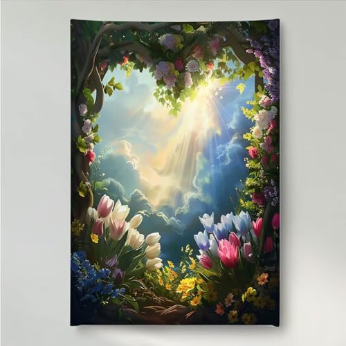 YEYUMEOZ Diamond Painting Blume Landschaft Diamant Painting Bilder Kit für Kinder Erwachsene, DIY Crystal Strass Stickerei Diamant Malerei Kit, Home Büro Wall Dekoration 40 x 50 cm PjY6804 3-M YEYUMEOZ Diamond Painting Blume Landschaft Diamant Painting Bilder Kit für Kinder Erwachsene, DIY Crystal Strass Stickerei Diamant Malerei Kit, Home Büro Wall Dekoration 40 x 50 cm PjY6804 3-M von YEYUMEOZ
