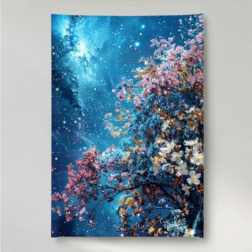YEYUMEOZ Diamond Painting Blume LöWe Diamant Painting Bilder Kit für Kinder Erwachsene, DIY Crystal Strass Stickerei Diamant Malerei Kit, Home Büro Wall Dekoration Wanddeko 30 x 40 cm PjY1142 J-D von YEYUMEOZ