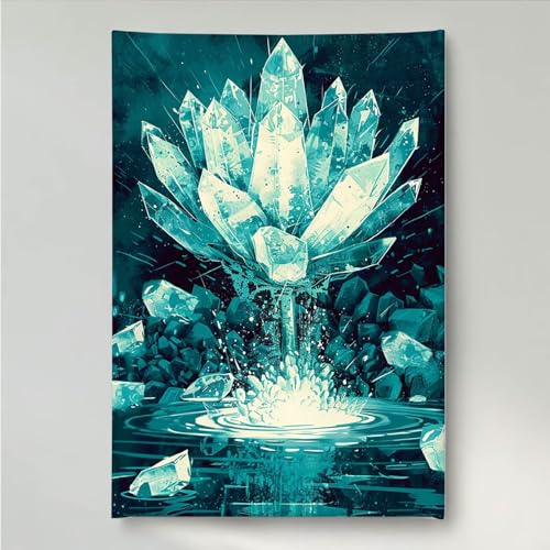 YEYUMEOZ Diamond Painting Blumen Blume Diamant Painting Bilder Kit für Kinder Erwachsene, DIY Crystal Strass Stickerei Diamant Malerei Kit, Home Büro Wall Dekoration Wanddeko 70 x 95 cm PjY890 H-N YEYUMEOZ Diamond Painting Blumen Blume Diamant Painting Bilder Kit für Kinder Erwachsene, DIY Crystal Strass Stickerei Diamant Malerei Kit, Home Büro Wall Dekoration Wanddeko 70 x 95 cm PjY890 H-N von YEYUMEOZ