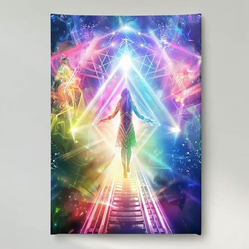YEYUMEOZ Diamond Painting Frau Abstrakt Diamant Painting Bilder Kit für Kinder Erwachsene, DIY Crystal Strass Stickerei Diamant Malerei Kit, Home Büro Wall Dekoration Wanddeko 30x40cm PjY612 9-K von YEYUMEOZ