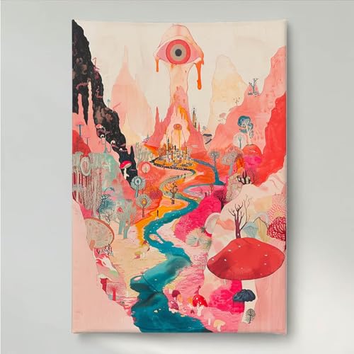 YEYUMEOZ Diamond Painting Landschaft Abstrakt Diamant Painting Bilder Kit für Kinder Erwachsene, DIY Crystal Strass Stickerei Diamant Malerei Kit, Home Büro Wall Dekoration 40 x 50 cm PjY838 0-B von YEYUMEOZ