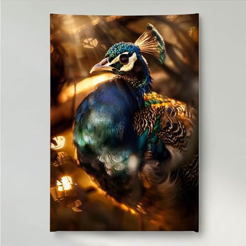 YEYUMEOZ Diamond Painting Tier Vogel Diamant Painting Bilder Kit für Kinder Erwachsene, DIY Crystal Strass Stickerei Diamant Malerei Kit, Home Büro Wall Dekoration Wanddeko 40 x 50 cm PjY1192 5-7 von YEYUMEOZ