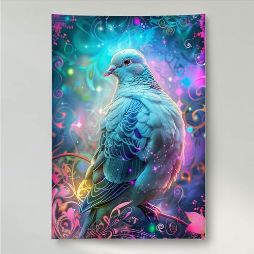 YEYUMEOZ Diamond Painting Vogel Tier Diamant Painting Bilder Kit für Kinder Erwachsene, DIY Crystal Strass Stickerei Diamant Malerei Kit, Home Büro Wall Dekoration Wanddeko 70x95cm PjY1518 6-5 YEYUMEOZ Diamond Painting Vogel Tier Diamant Painting Bilder Kit für Kinder Erwachsene, DIY Crystal Strass Stickerei Diamant Malerei Kit, Home Büro Wall Dekoration Wanddeko 70x95cm PjY1518 6-5 von YEYUMEOZ