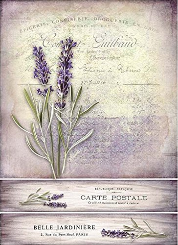 Creative Reispapier A4 - Lavendel, Motiv-Strohseide, Strohseidenpapier, Decoupage Papier. Creative Reispapier A4 - Lavendel, Motiv-Strohseide, Strohseidenpapier, Decoupage Papier. von YFCACT