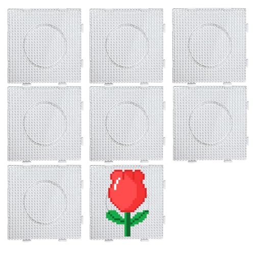 YFLeomry 8 Stück 5mm Bügelperlen Platten Groß, 13.5 x 13.5 cm Steckperlen Platten, Steckplatten Bügelperlen, Bügelperlen Schablonen, Bügelperlen Zubehör für DIY Projekte YFLeomry 8 Stück 5mm Bügelperlen Platten Groß, 13.5 x 13.5 cm Steckperlen Platten, Steckplatten Bügelperlen, Bügelperlen Schablonen, Bügelperlen Zubehör für DIY Projekte von YFLeomry