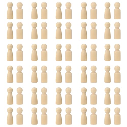 60 Stück DIY Holzfiguren zum Bemalen und Basteln,Holzfiguren Puppen,DIY natürliche Holzfiguren,Unvollendete Holz Familie Figuren,Holzfiguren zum Bemalen,Holzfiguren Puppen für Geburtstag Dekoration 60 Stück DIY Holzfiguren zum Bemalen und Basteln,Holzfiguren Puppen,DIY natürliche Holzfiguren,Unvollendete Holz Familie Figuren,Holzfiguren zum Bemalen,Holzfiguren Puppen für Geburtstag Dekoration von YFPOPONE