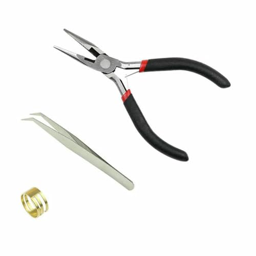 1 Box Schmuckherstellungsset mit Karabinerverschluss, offenen Biegeringen, Endcrimps, Perlen, Box-Sets, handgefertigt, DIY-Armband, Halskette, Zubehör, Set 5 1 Box Schmuckherstellungsset mit Karabinerverschluss, offenen Biegeringen, Endcrimps, Perlen, Box-Sets, handgefertigt, DIY-Armband, Halskette, Zubehör, Set 5 von YFSHC
