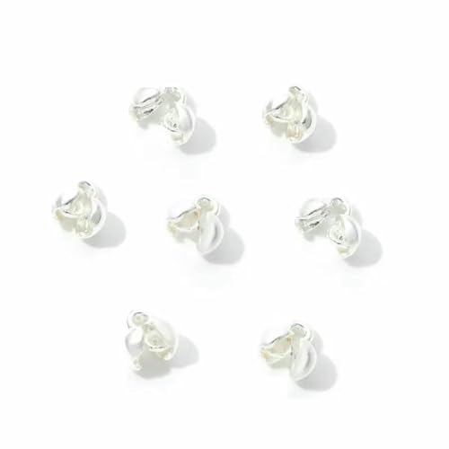 10/20 Stück 18K vergoldete Crimpperle für Schmuck,Perlenhülle,Perlenspitze Kugelkettenverbinder,DIY Zubehör,Crimps Endperle-versilbert-10 Stück 10/20 Stück 18K vergoldete Crimpperle für Schmuck,Perlenhülle,Perlenspitze Kugelkettenverbinder,DIY Zubehör,Crimps Endperle-versilbert-10 Stück von YFSHC