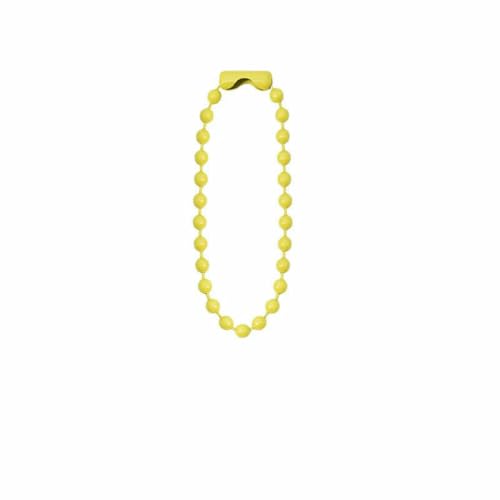 10/30 Stück bunte Kugelperlenketten, passend für Schlüsselanhänger, Handanhänger, Verbinder für DIY-Armbänder, Schmuckherstellung, Zubehör, 10 cm, 12 cm, Gelb, 2,4,0 mm x 12 cm – 30 Stück 10/30 Stück bunte Kugelperlenketten, passend für Schlüsselanhänger, Handanhänger, Verbinder für DIY-Armbänder, Schmuckherstellung, Zubehör, 10 cm, 12 cm, Gelb, 2,4,0 mm x 12 cm – 30 Stück von YFSHC