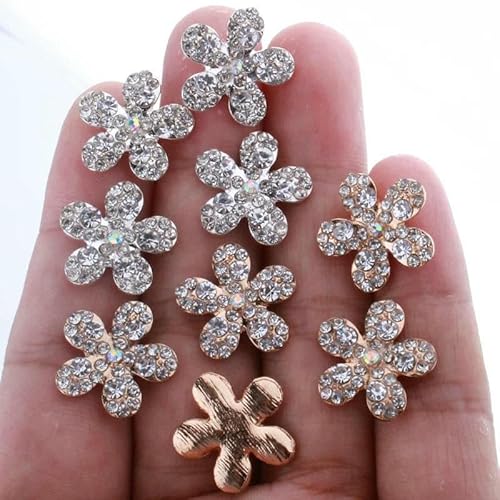 10 STÜCKE 18 MM Chic Klare Kristallknöpfe Für Hochzeitseinladung Stern Silber Flache Rückseite Strassknöpfe Für Kleid Decoraton-Mix 10 STÜCKE 18 MM Chic Klare Kristallknöpfe Für Hochzeitseinladung Stern Silber Flache Rückseite Strassknöpfe Für Kleid Decoraton-Mix von YFSHC