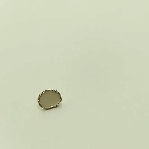 10 Stück/Los 14,5 mm französische Vintage-Metallknöpfe Damenbekleidung Hemden Strickwaren Kleider Dekorative Knöpfe Modeknöpfe-WEISS-1,45 cm 0,57 Zoll von YFSHC
