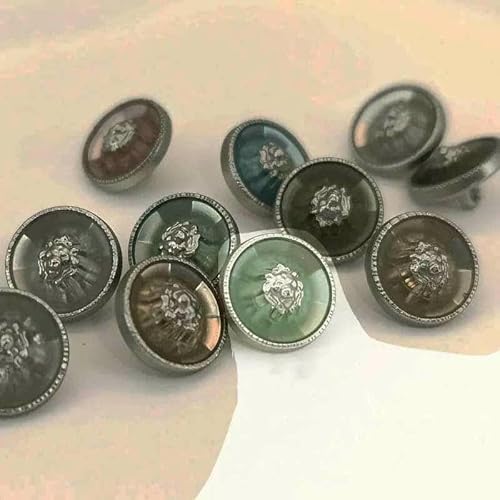 10 Stück 12 mm Luxus-Mini-Metallknöpfe für Kleidung, Hemdmanschetten, Puppen-Nähzubehör, Nähknöpfe-3–12 mm, 10 Stück 10 Stück 12 mm Luxus-Mini-Metallknöpfe für Kleidung, Hemdmanschetten, Puppen-Nähzubehör, Nähknöpfe-3–12 mm, 10 Stück von YFSHC