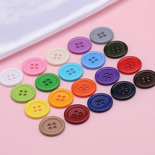 10 Stück 9–30 mm runde Harzknöpfe für Handarbeit, DIY, Scrapbooking, Basteln, Nähzubehör, Kleidung, Kleidungsstücke, Pullover, Mäntel, Zubehör, Mix, 36L, 23,0 mm 10 Stück 9–30 mm runde Harzknöpfe für Handarbeit, DIY, Scrapbooking, Basteln, Nähzubehör, Kleidung, Kleidungsstücke, Pullover, Mäntel, Zubehör, Mix, 36L, 23,0 mm von YFSHC