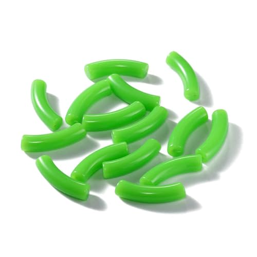 10 Stück Acryl-Crimp-Endperlen, Perlen zum Aufschieben auf Endverschlussrohre, Schieber-Endkappen für DIY-Schmuckverbinder, Zubehörherstellung, Grün 10 Stück Acryl-Crimp-Endperlen, Perlen zum Aufschieben auf Endverschlussrohre, Schieber-Endkappen für DIY-Schmuckverbinder, Zubehörherstellung, Grün von YFSHC