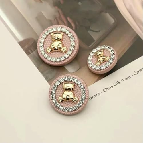 10 Stück modische niedliche Cartoon-Bär-Metallknöpfe DIY Mäntel Trenchcoat Anzugknöpfe Kleidungszubehör-5-113-3-18MM 10 Stück modische niedliche Cartoon-Bär-Metallknöpfe DIY Mäntel Trenchcoat Anzugknöpfe Kleidungszubehör-5-113-3-18MM von YFSHC