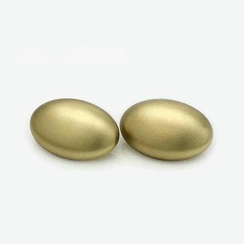 10 TEILE/LOS Goldfarbener glatter Metallknopf, einfacher ovaler Metallknopf für Männer und Frauen, Pilz-DD-2-90-3-22,5 mm 10 TEILE/LOS Goldfarbener glatter Metallknopf, einfacher ovaler Metallknopf für Männer und Frauen, Pilz-DD-2-90-3-22,5 mm von YFSHC