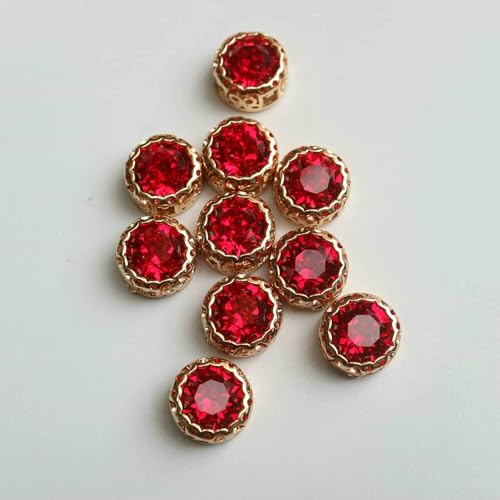 10 teil/los DIY herz kristall tasten zirkonia taste für mantel Strass schmuck nähen kleidung-rot 10 teil/los DIY herz kristall tasten zirkonia taste für mantel Strass schmuck nähen kleidung-rot von YFSHC