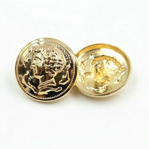 10 teile/los Schönheit kopf metallknopf Gold kleidung pullover mantel dekoration hemdknöpfe zubehör DIY JS-0217-B-18mm 10 teile/los Schönheit kopf metallknopf Gold kleidung pullover mantel dekoration hemdknöpfe zubehör DIY JS-0217-B-18mm von YFSHC