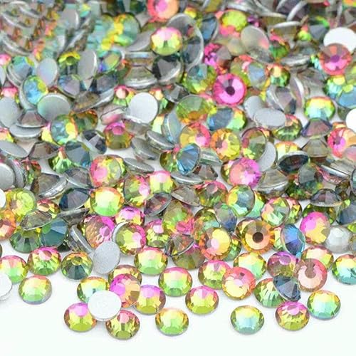 100 Brutto-Großpackung SS6 SS10 SS12 SS16 SS20 SS30 AB-farbige Glas-Strasssteine, nicht Hotfix, flache Rückseite, Strasssteine zum Selbermachen, Nagelsteine, 26 Regenbogen, 100 Brutto-Großpackung SS6 SS10 SS12 SS16 SS20 SS30 AB-farbige Glas-Strasssteine, nicht Hotfix, flache Rückseite, Strasssteine zum Selbermachen, Nagelsteine, 26 Regenbogen, von YFSHC