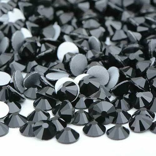 100 Brutto-Großpackung SS6 SS10 SS12 SS16 SS20 SS30 AB-farbige Glas-Strasssteine, nicht Hotfix, flache Rückseite, Strasssteine zum Selbermachen, Nagelsteine-03 Schwarz-SS20 100 Brutto-Großpackung SS6 SS10 SS12 SS16 SS20 SS30 AB-farbige Glas-Strasssteine, nicht Hotfix, flache Rückseite, Strasssteine zum Selbermachen, Nagelsteine-03 Schwarz-SS20 von YFSHC