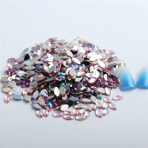 100 Stück/Beutel Acryl-Pferdeauge, flache Rückseite, Strasssteine, Schmuck, DIY-Kleidung, Nageldekoration, Zubehör, Zubehör, 17–7 x 15 mm, 100 Stück 100 Stück/Beutel Acryl-Pferdeauge, flache Rückseite, Strasssteine, Schmuck, DIY-Kleidung, Nageldekoration, Zubehör, Zubehör, 17–7 x 15 mm, 100 Stück von YFSHC
