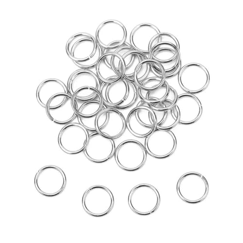 100 Stück PVD-Edelstahl, offene Biegeringe, Lot 3 4 5 6 7 8 10 mm, Spaltringe, Verbinder für Armbänder, Halsketten, DIY-Schmuckherstellung, Stahl, 10 mm 100 Stück PVD-Edelstahl, offene Biegeringe, Lot 3 4 5 6 7 8 10 mm, Spaltringe, Verbinder für Armbänder, Halsketten, DIY-Schmuckherstellung, Stahl, 10 mm von YFSHC