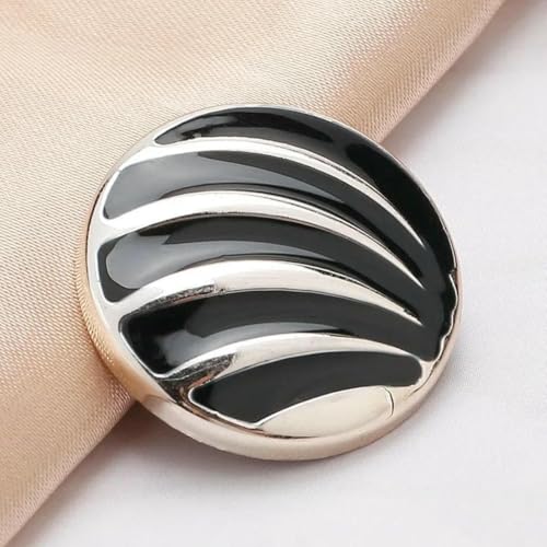 18/21/25 mm Perlengoldknöpfe zum Nähen, Basteln, Scrapbooking, runder Schaftknopf für Kleidung, Mantel, handgefertigte Accessoires, 24–28L, 18,0 mm, 2 Stück 18/21/25 mm Perlengoldknöpfe zum Nähen, Basteln, Scrapbooking, runder Schaftknopf für Kleidung, Mantel, handgefertigte Accessoires, 24–28L, 18,0 mm, 2 Stück von YFSHC