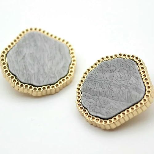 2 Stück/viel Metallknopf Vorhang Dekorativer Knopfgriff Schwarz Quadrat Doppelseitig Ni Mantel Kleidung Zubehör DIY YS201019-1-YS609-317-20MM 2 Stück/viel Metallknopf Vorhang Dekorativer Knopfgriff Schwarz Quadrat Doppelseitig Ni Mantel Kleidung Zubehör DIY YS201019-1-YS609-317-20MM von YFSHC